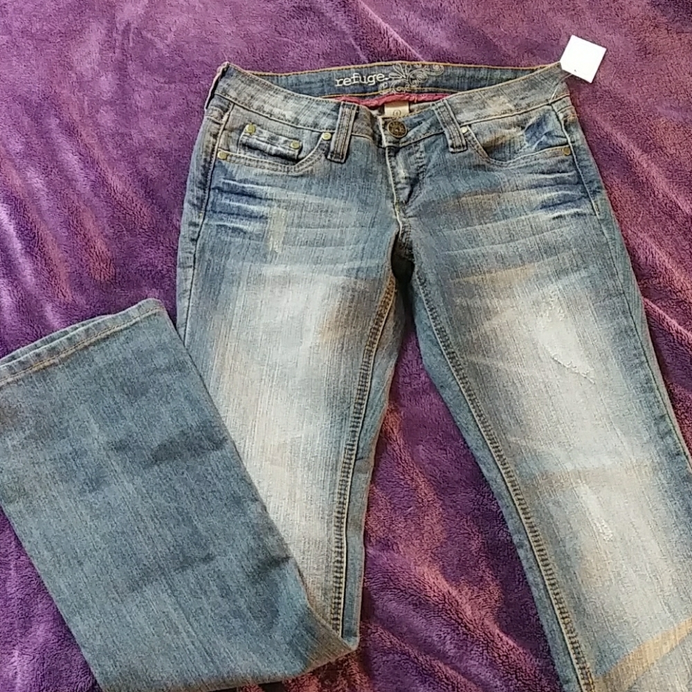 Size 4 refuge jeans from Charlotte russe